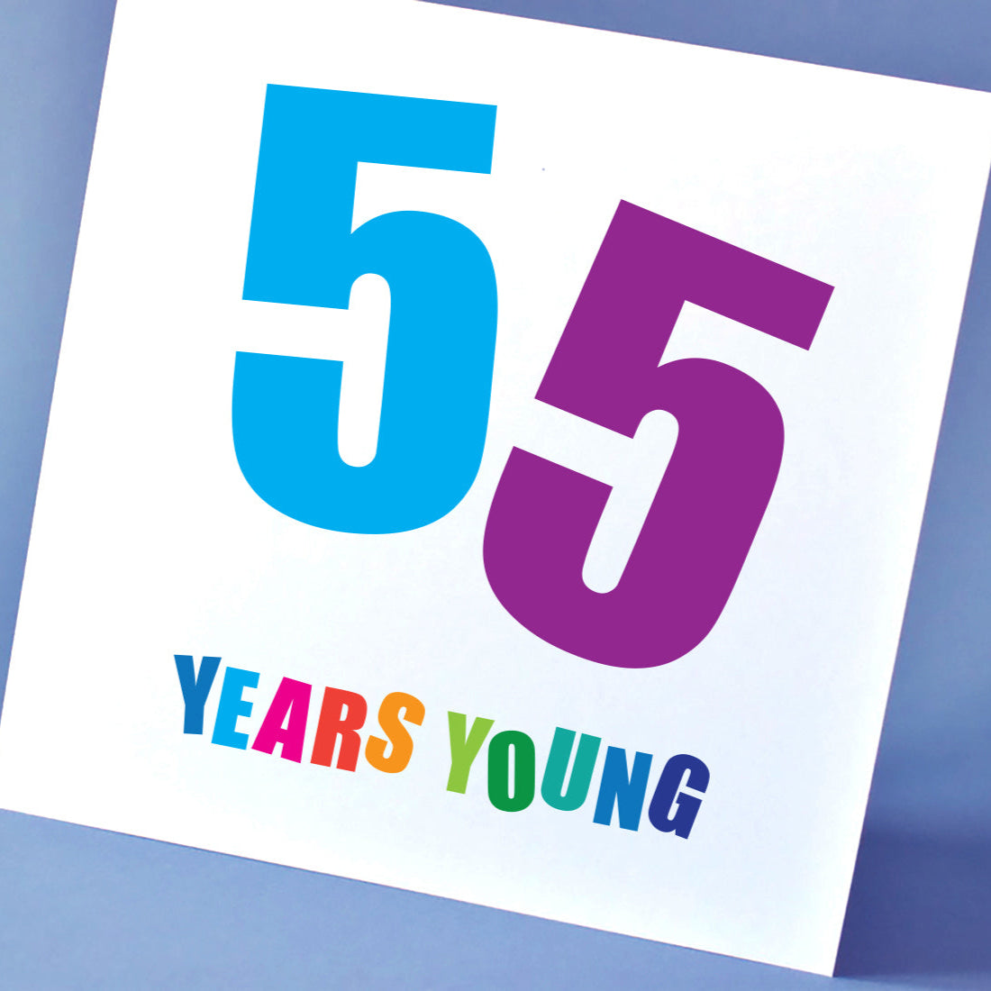 Birthday Card for 55 year old