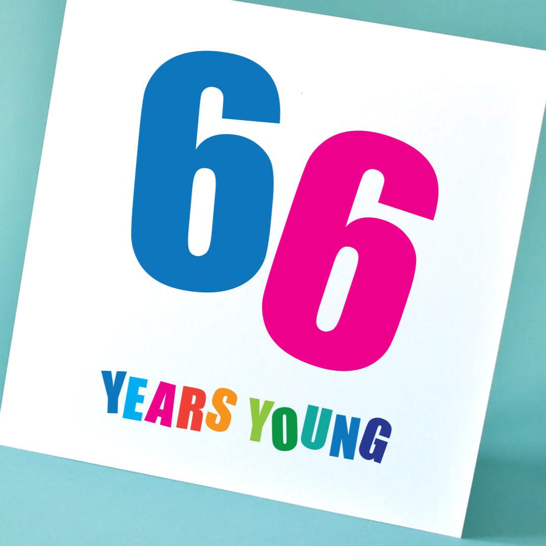 Birthday Card for those in their sixties