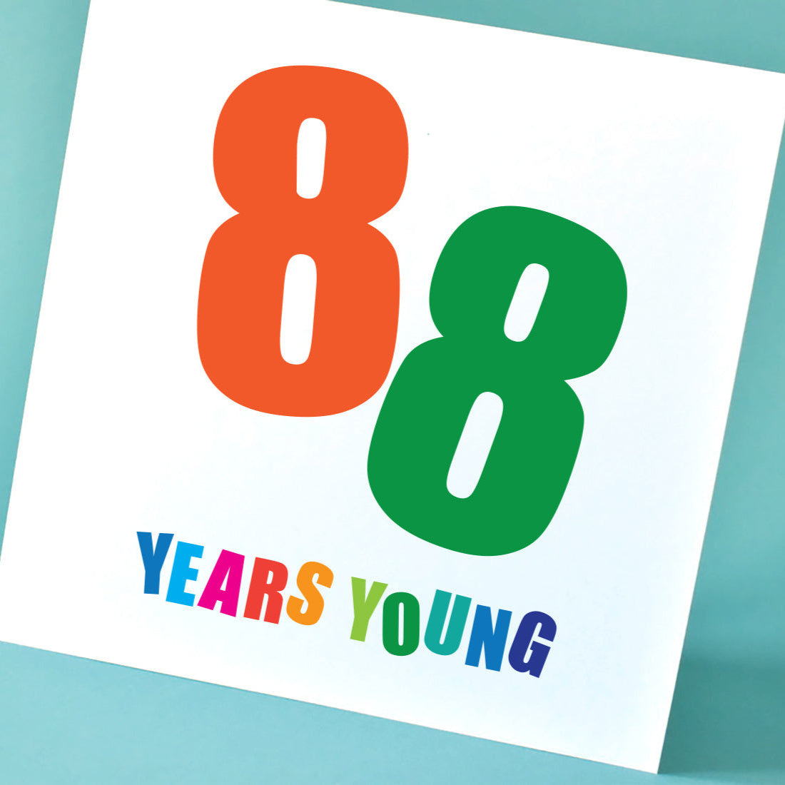 88th Birthday Card UK