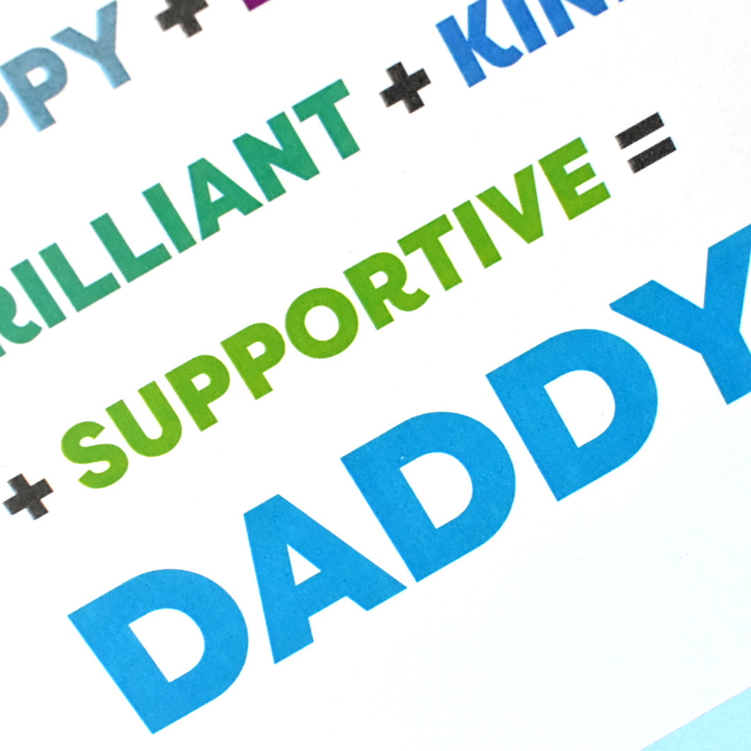 Supportive daddy card