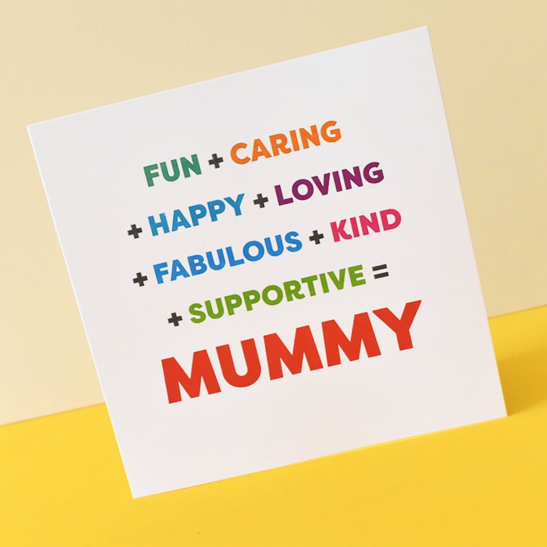 Fabulous Mummy Card