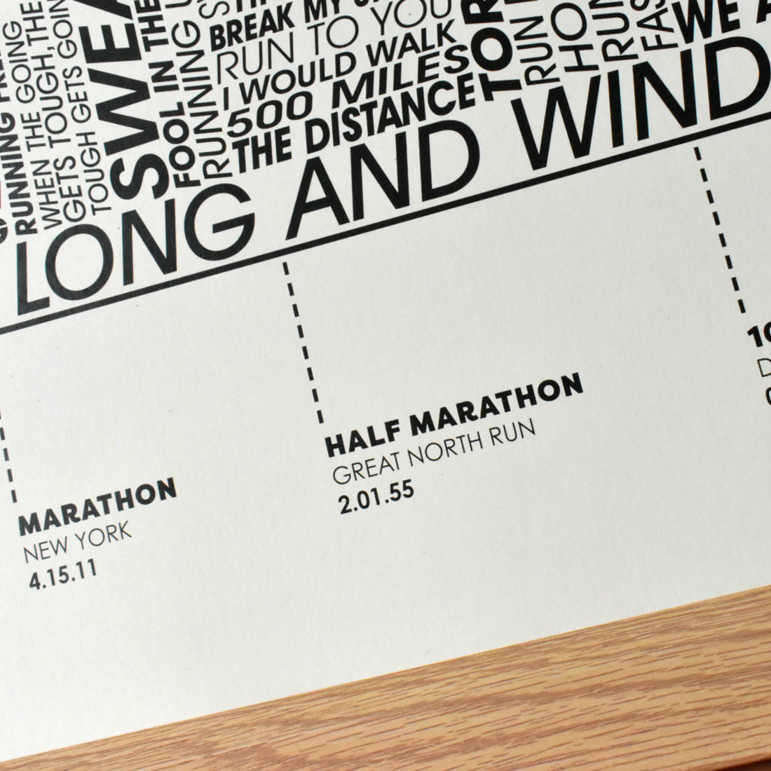 Half marathon achievements