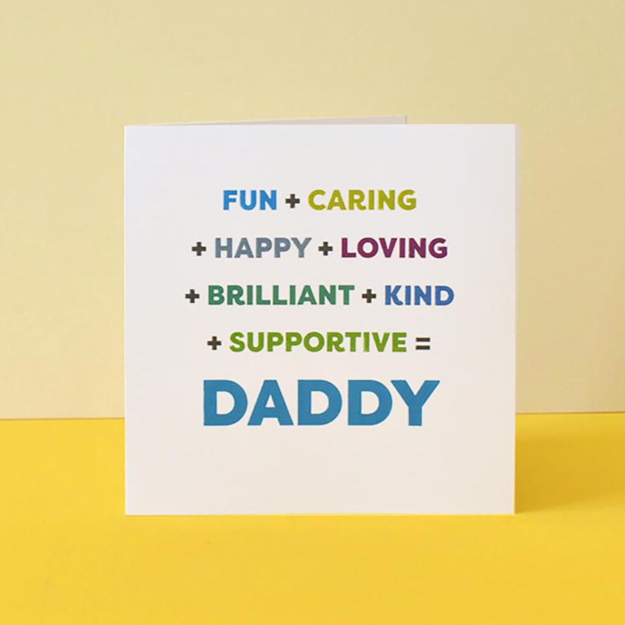 Brilliant Daddy Card