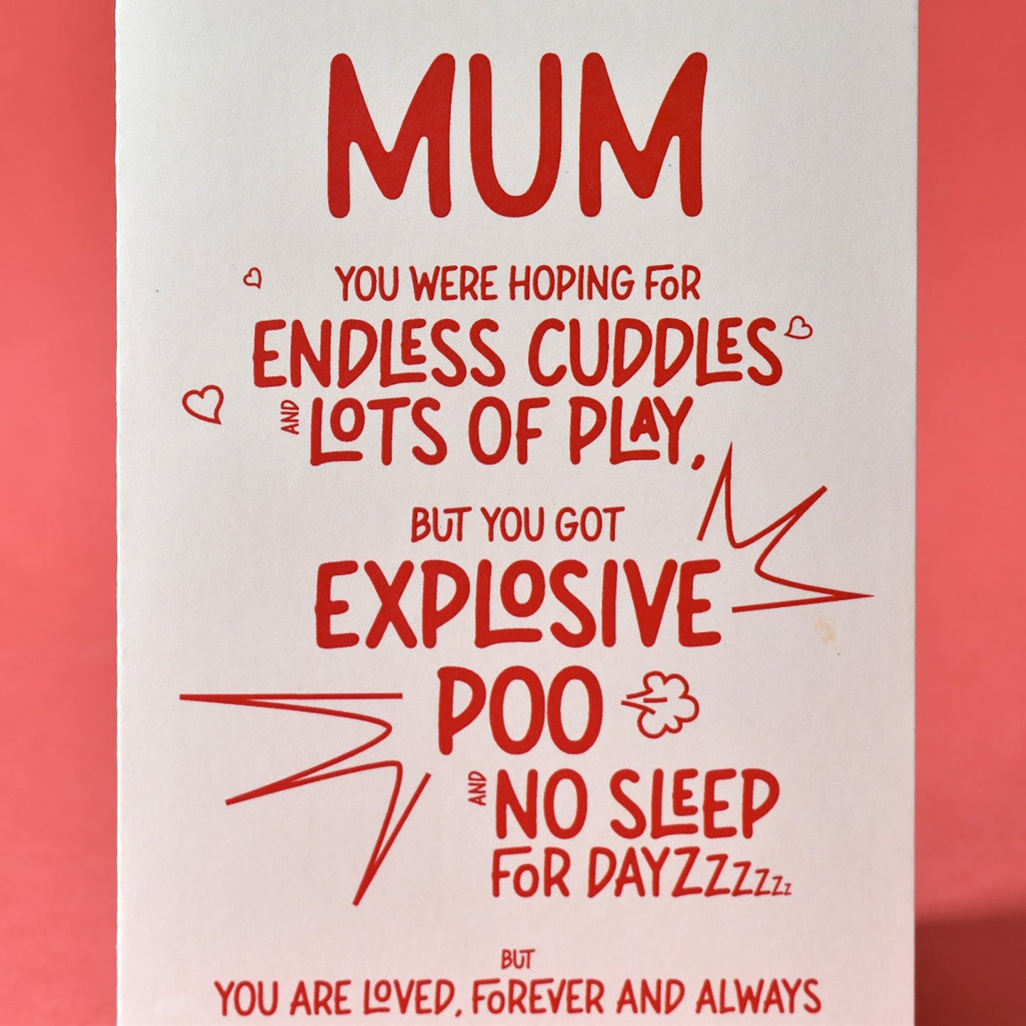 Birthday mum from their baby.