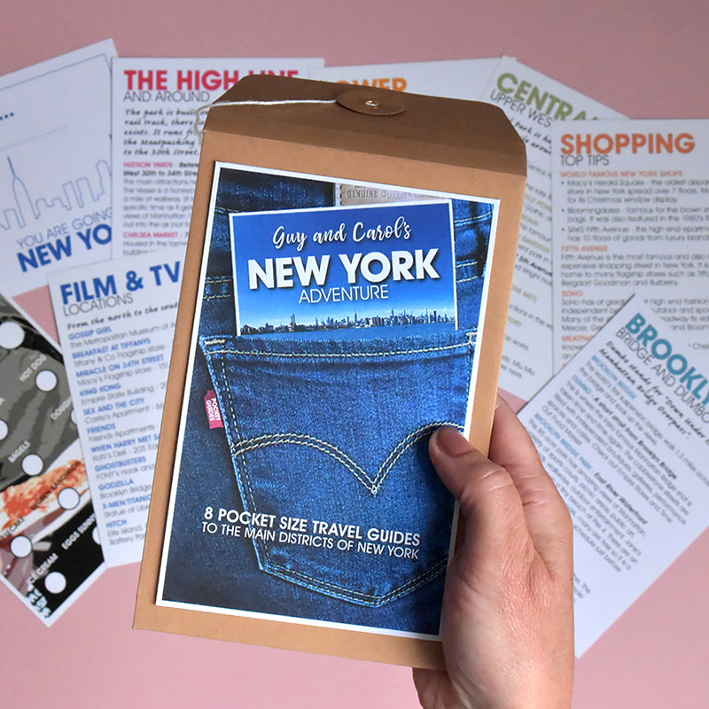 Personalised New York Pocket Travel Guide