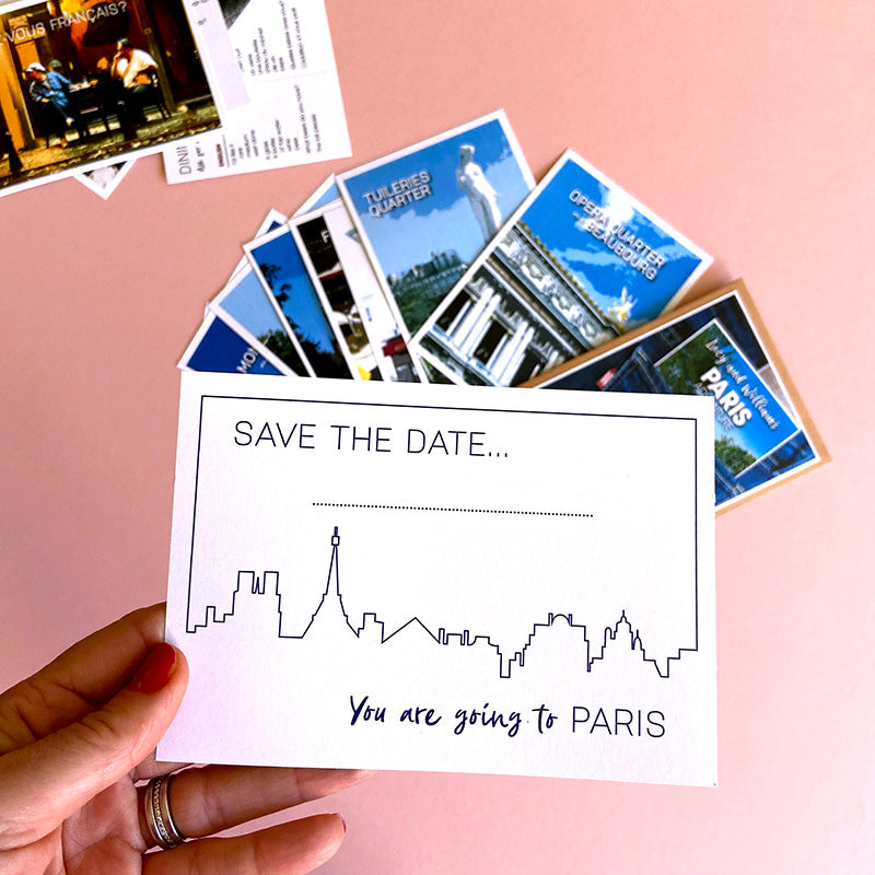 Personalised Paris Pocket Travel Guide