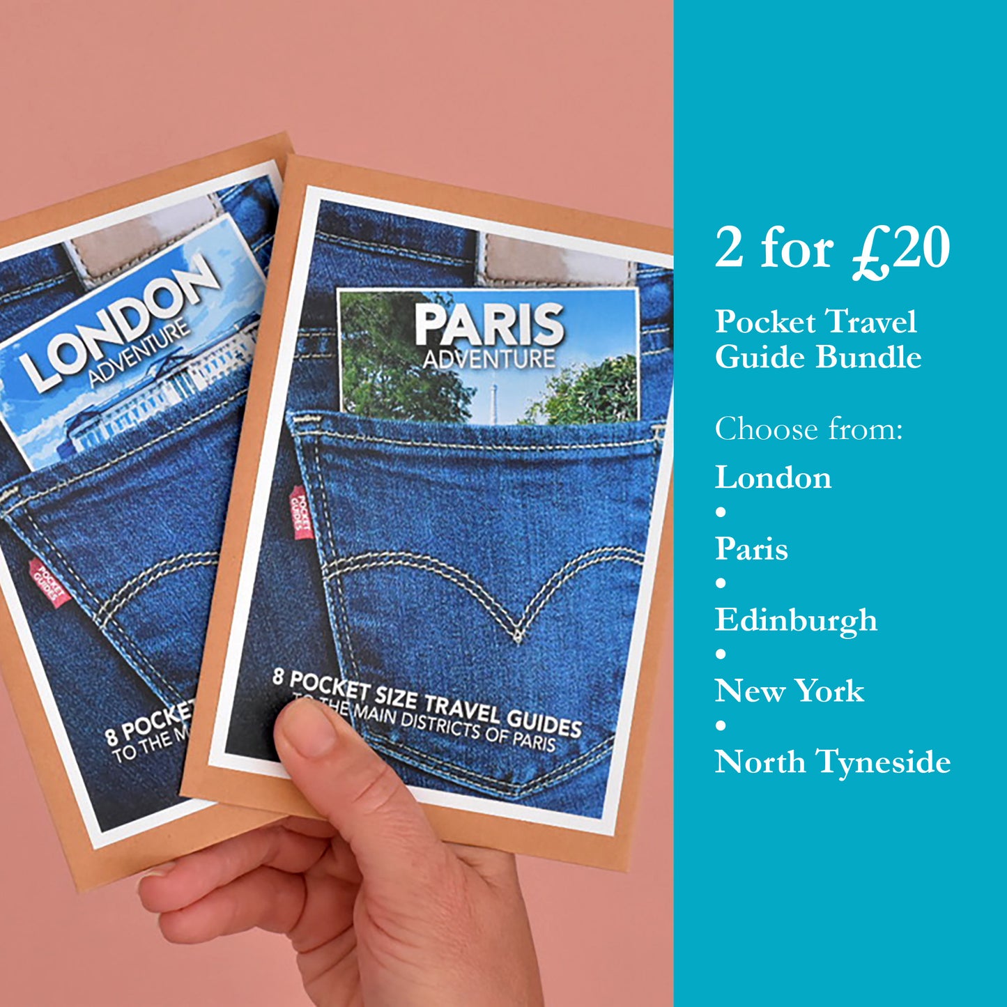 Pocket Travel Guide Bundle - 2 for £20