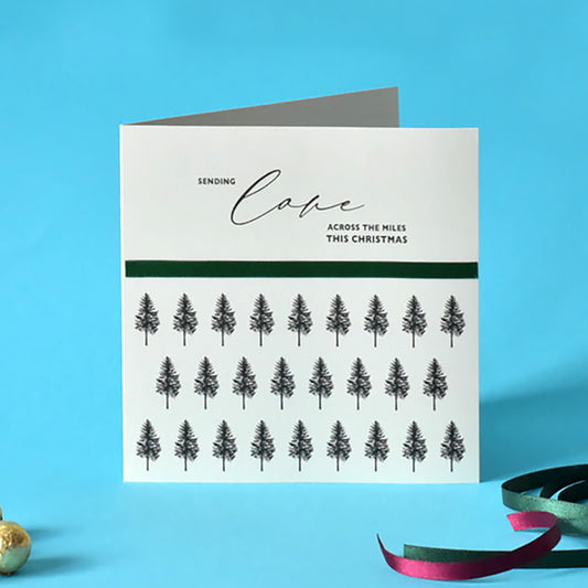 Love Across the Miles Christmas Card
