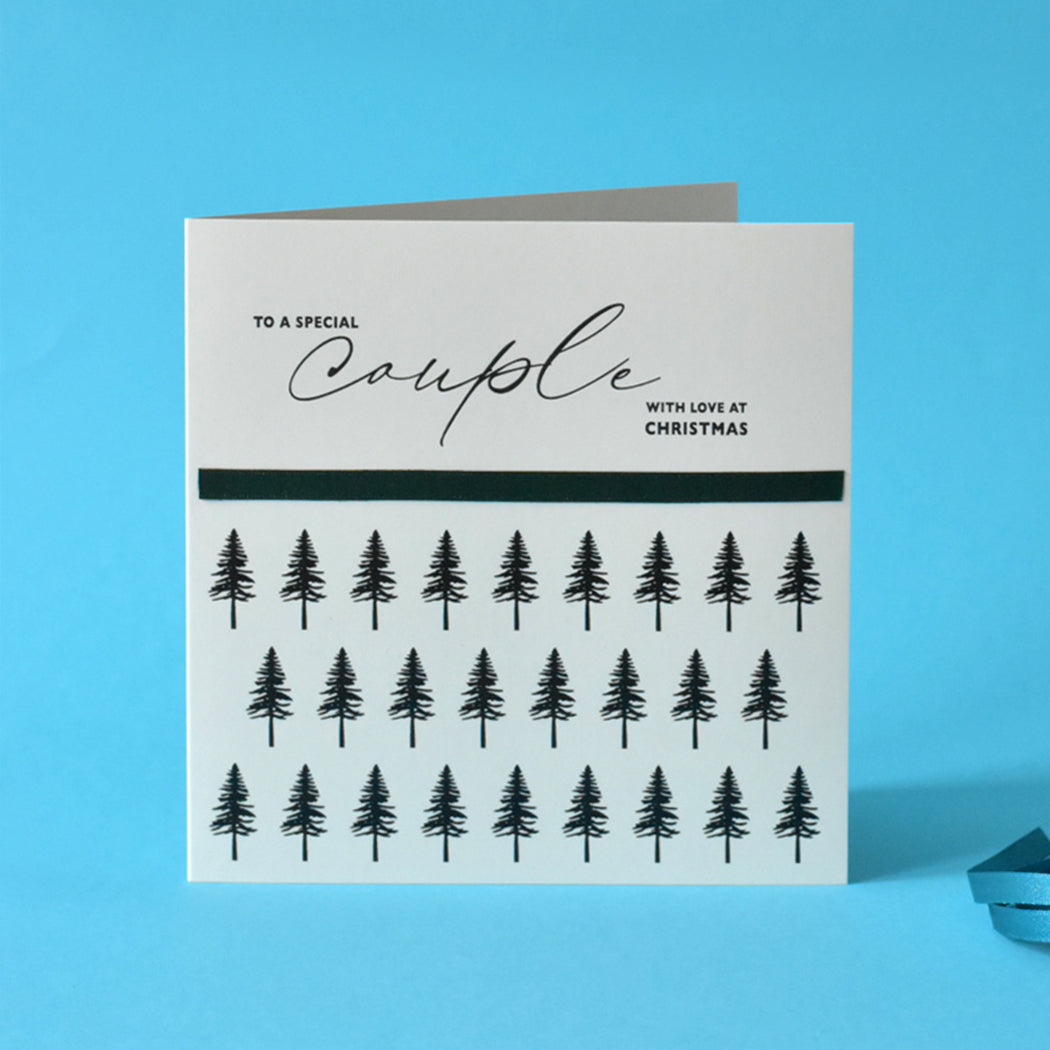 Special Couple with Love Christmas Card