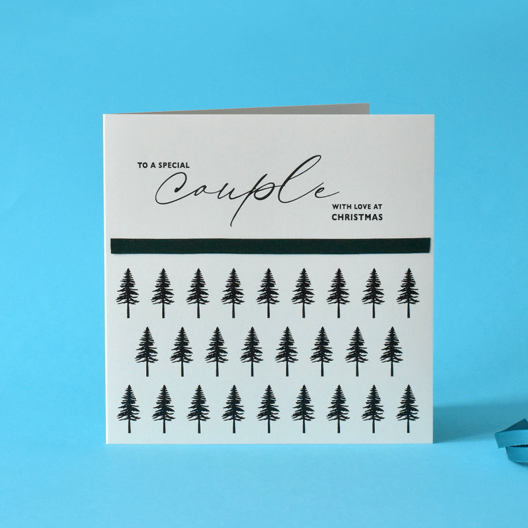 Special Couple with Love Christmas Card