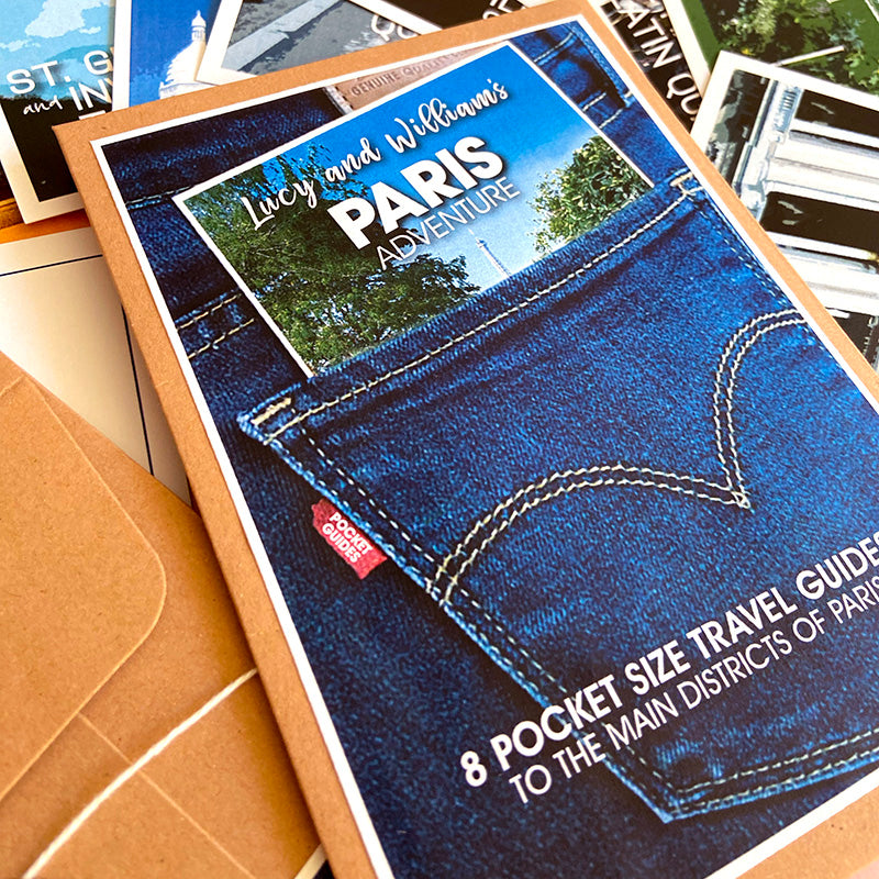 Personalised Paris Pocket Travel Guide
