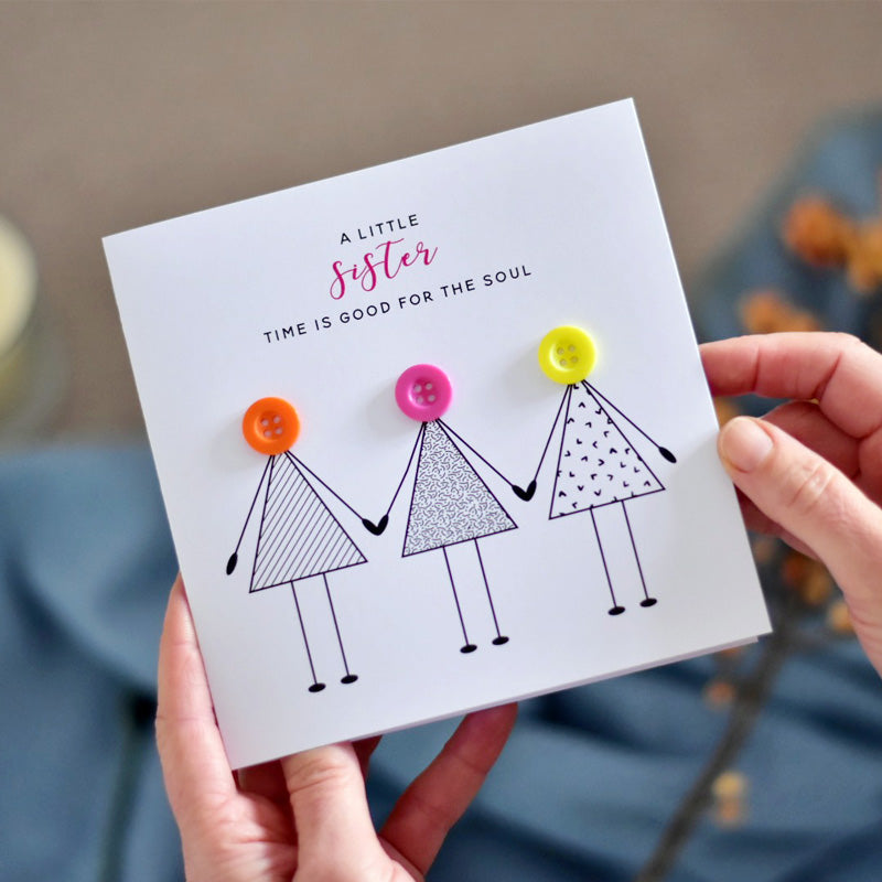 A Little Sister Time Card