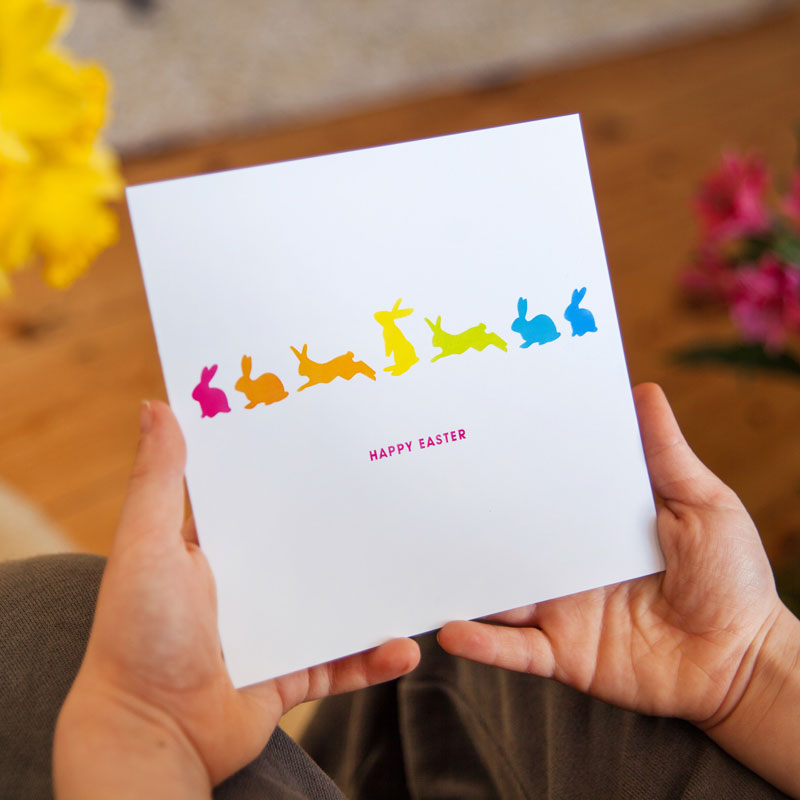 Bunnies Easter Card
