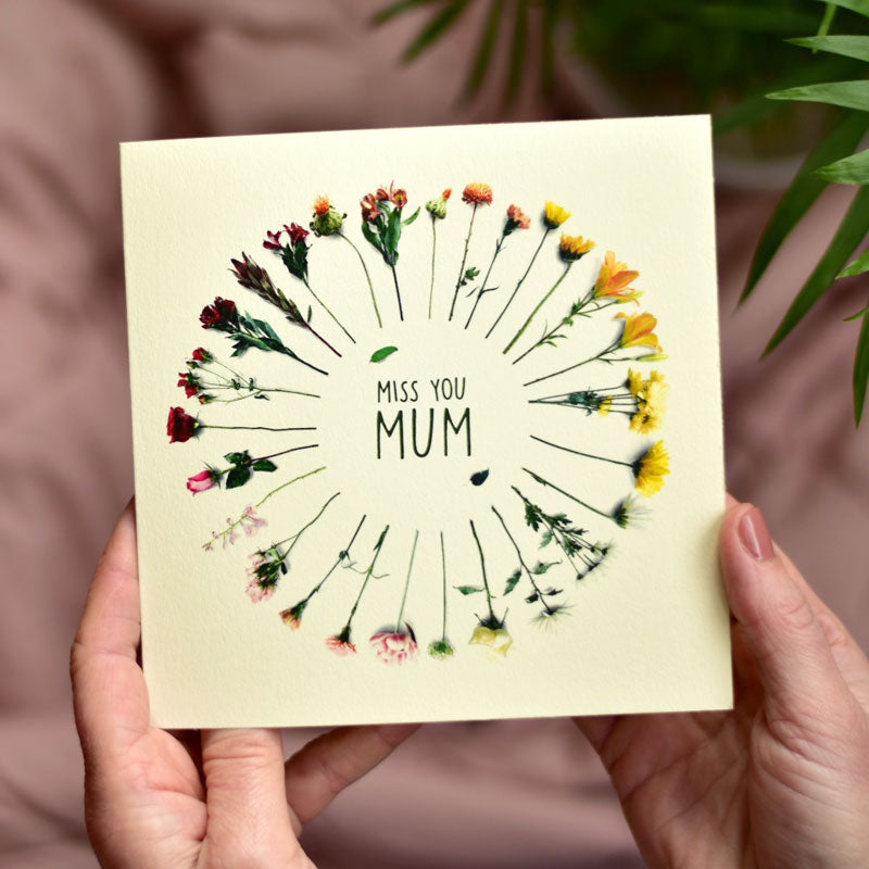 Miss You Mum Card