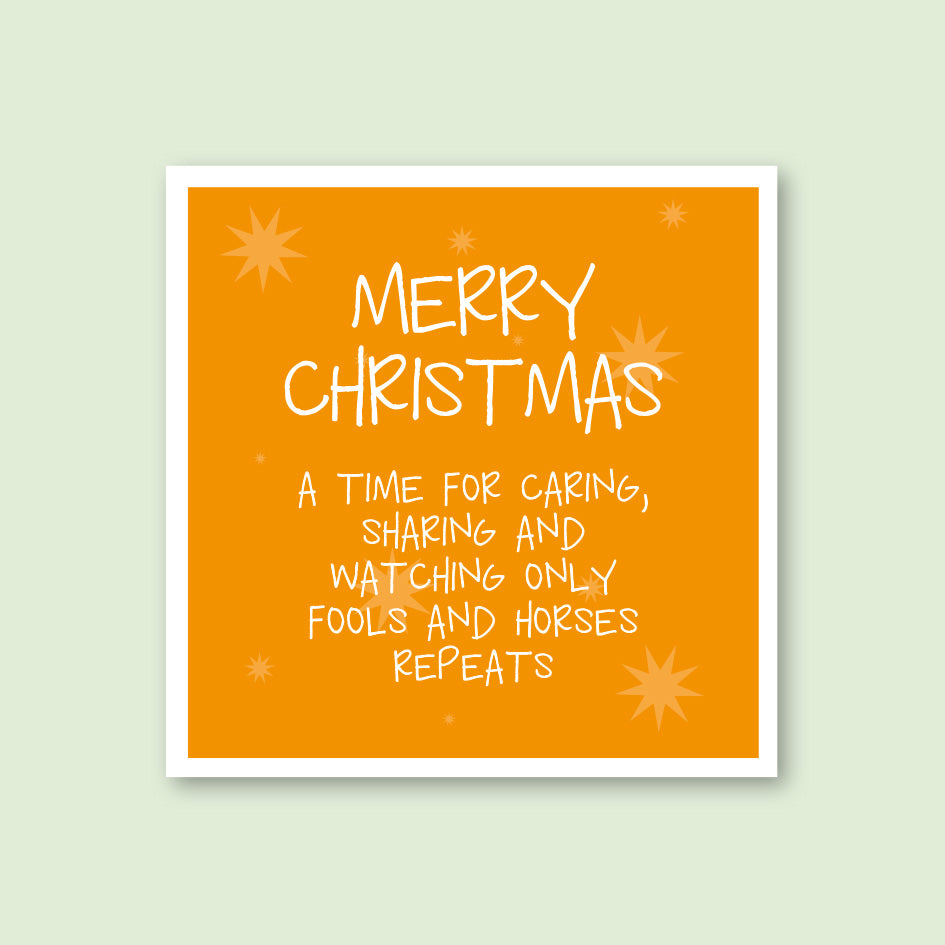 Only Fools and Horses Repeats Christmas Card - WHOLESALE PACK OF 6