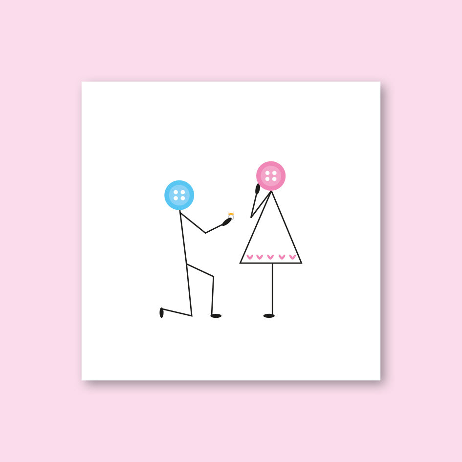 Proposal Card - WHOLESALE PACK OF 6