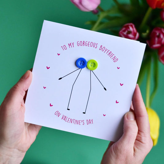 To My Boyfriend on Valentine's Day Card (LGBTQ+)