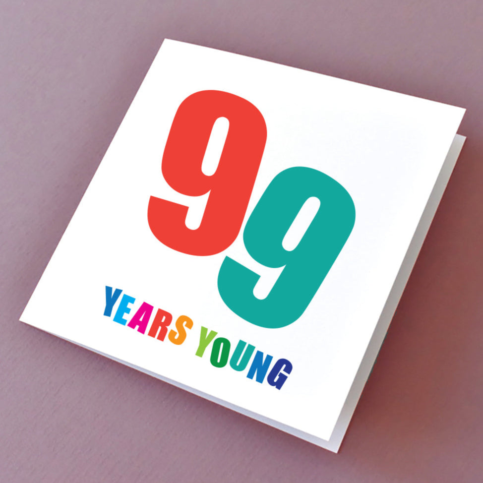 99th Birthday Cards 