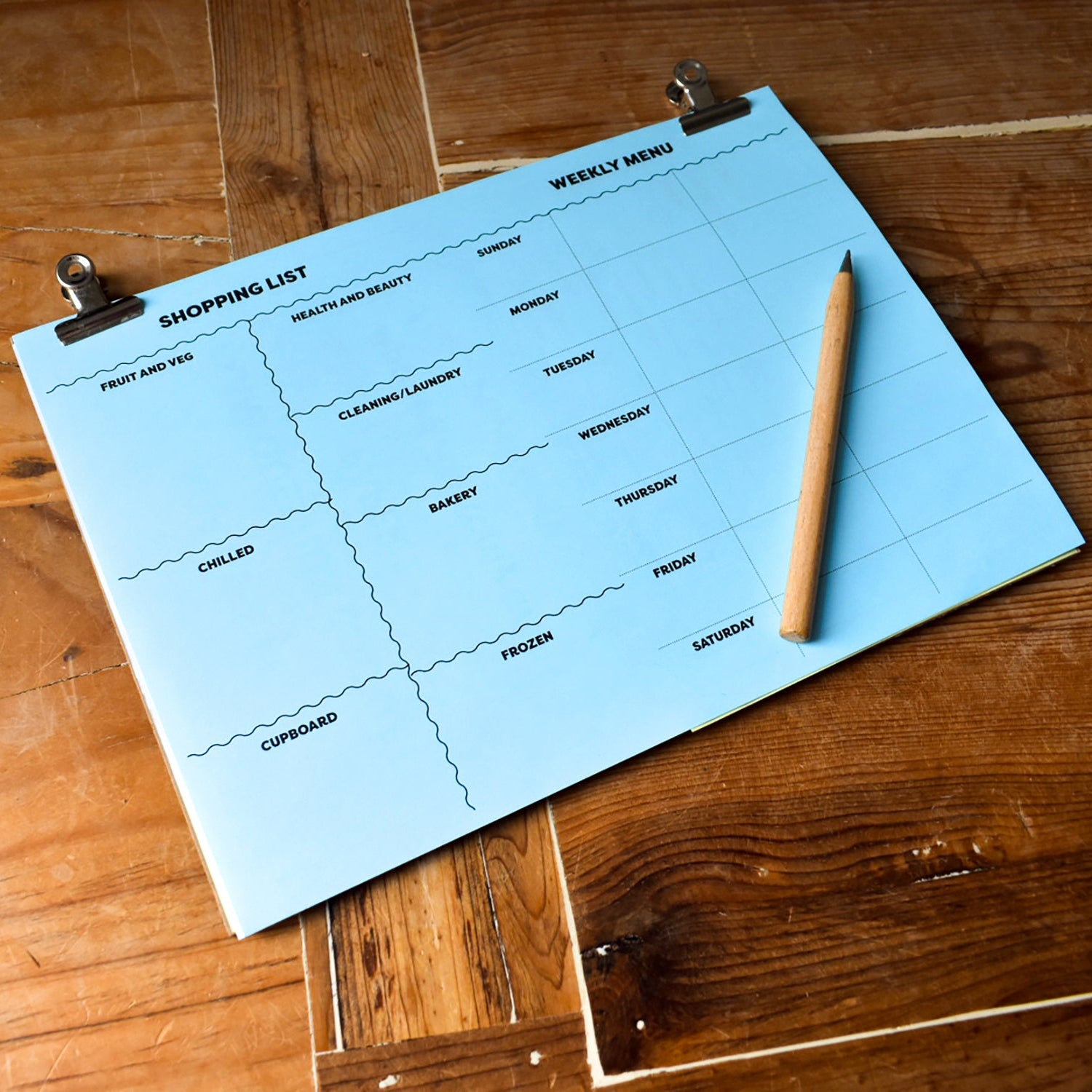 FREE DOWNLOAD: Food Shopping and Weekly Meal Planner