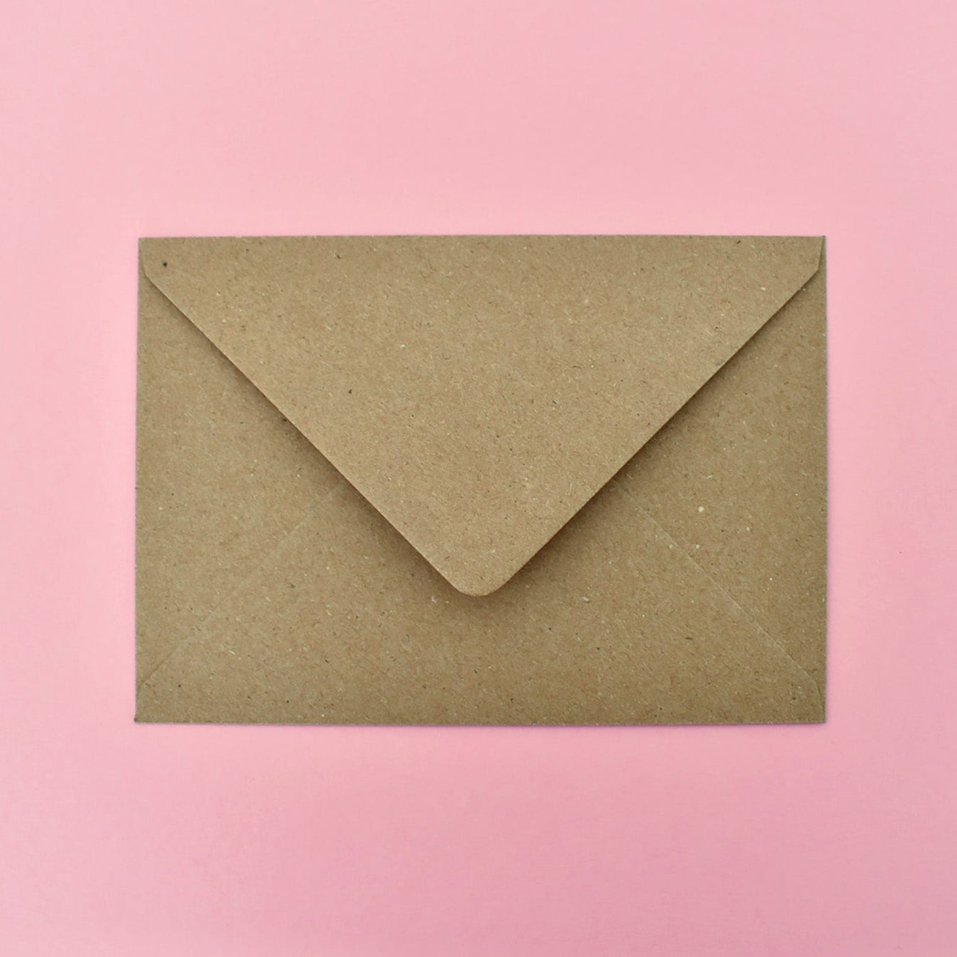 Kraft Envelope that accompanies the card