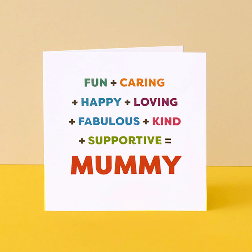 Fabulous Mummy Card