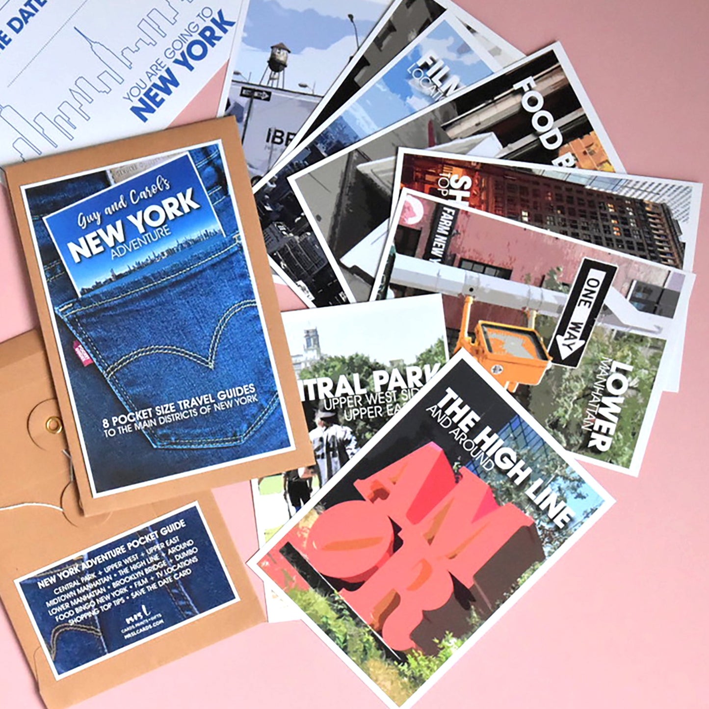Personalised New York Pocket Travel Guide