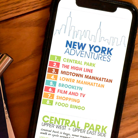 New York Travel Guide Digital Download