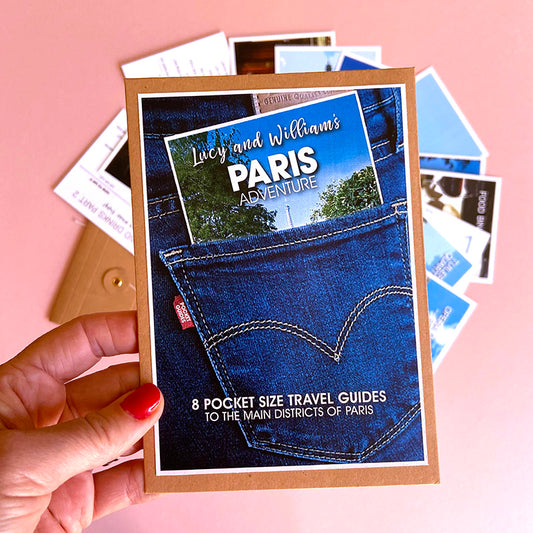 Personalised Paris Pocket Travel Guide