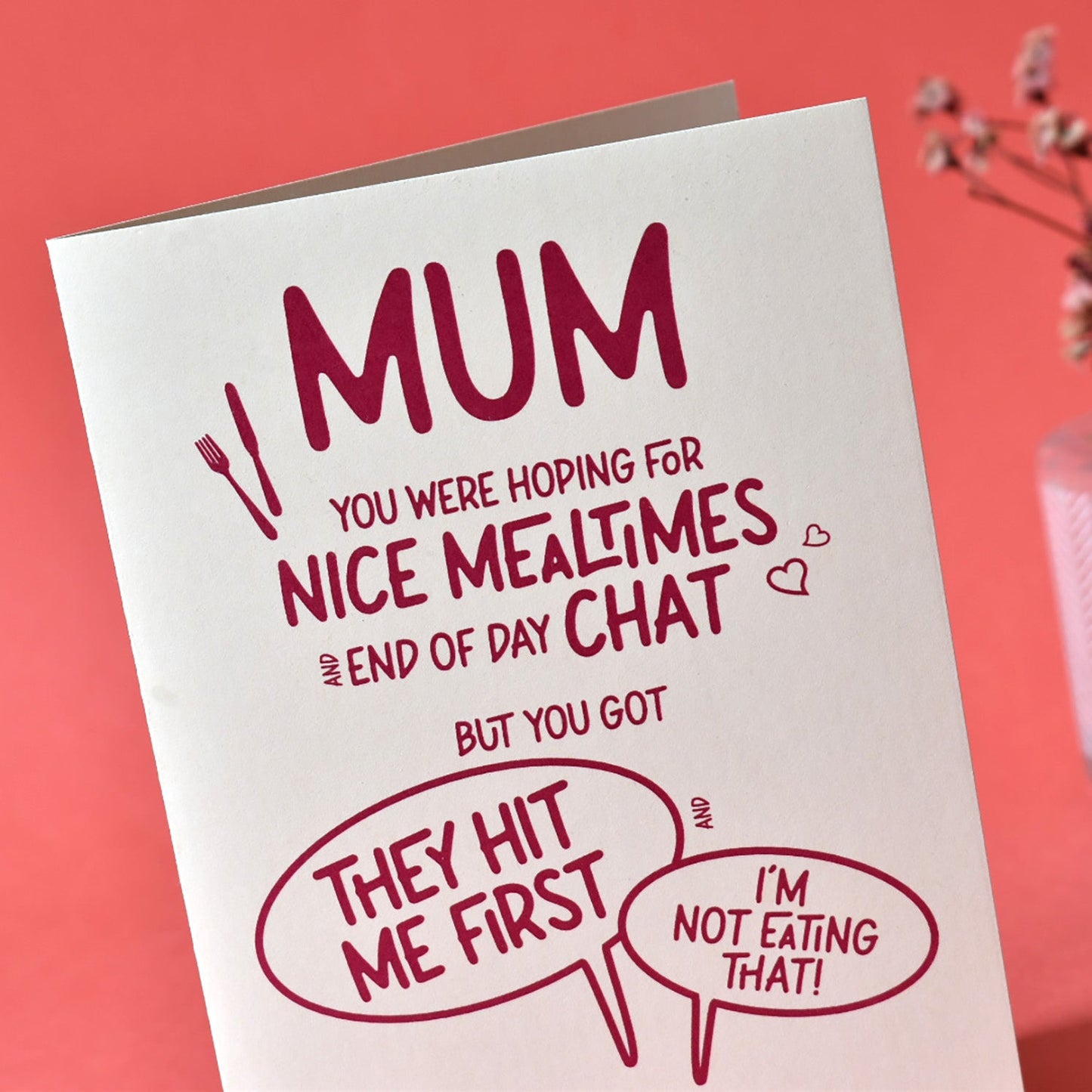 Funny card for Mums of toddlers.