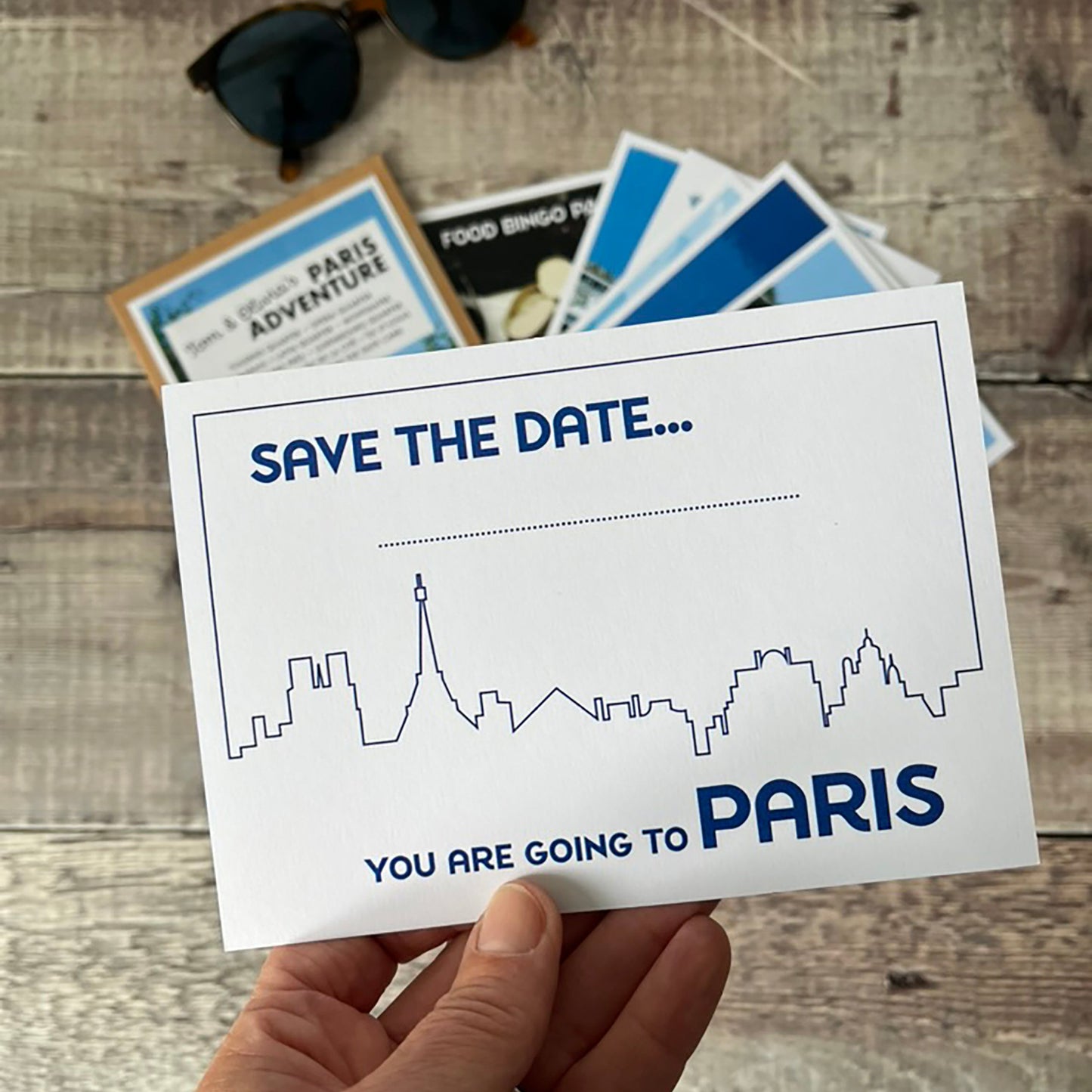 Personalised Paris Pocket Travel Guide