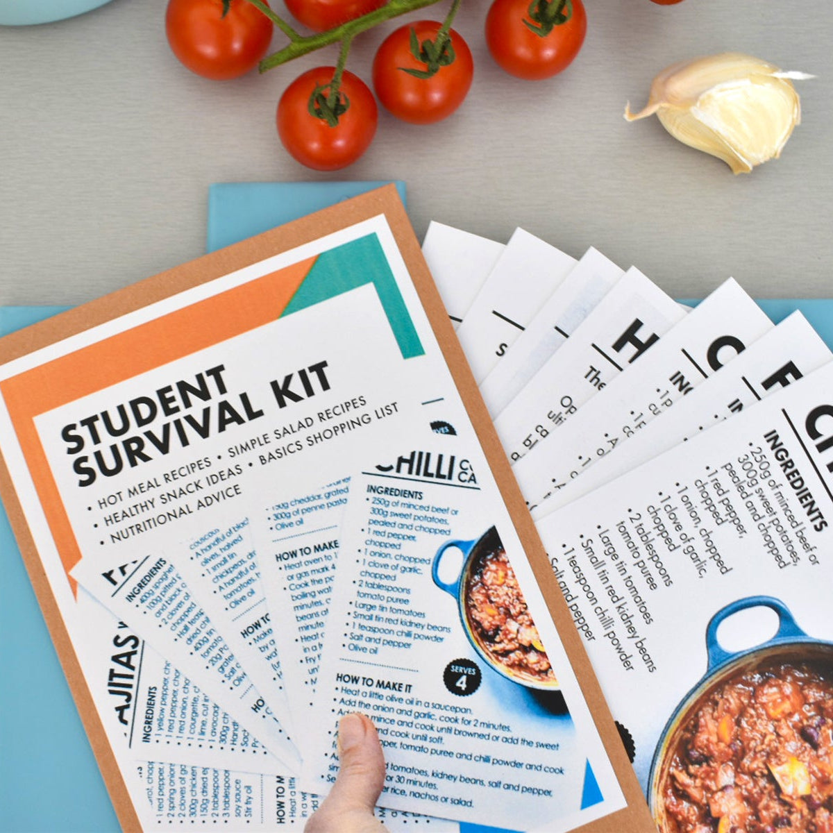 Student Survival Kit | Recipe Guide & Gift for Students