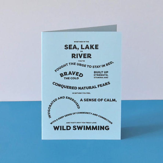 Card for Wild Swimmers