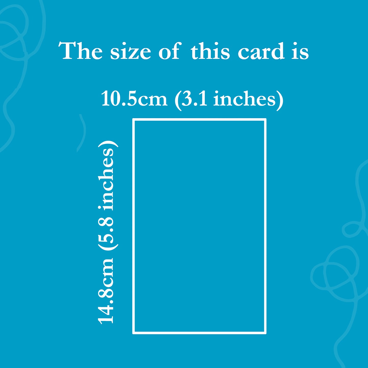 Cotton 2nd Wedding Anniversary Card with Love Hearts