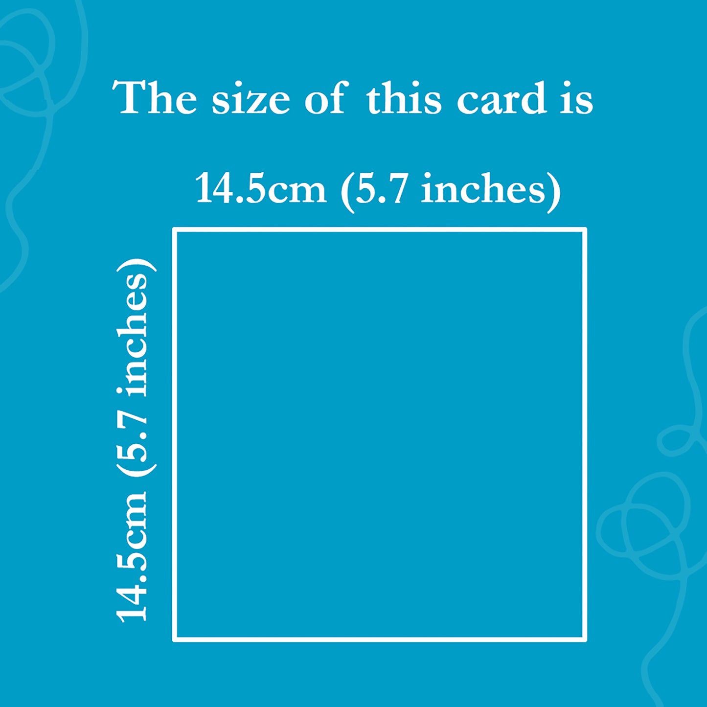 Size of 21st Birthday card