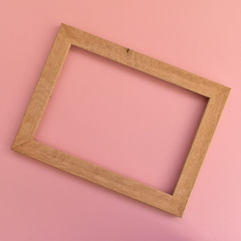 A4 Chunky Oak Frame (Oak is Flawed)