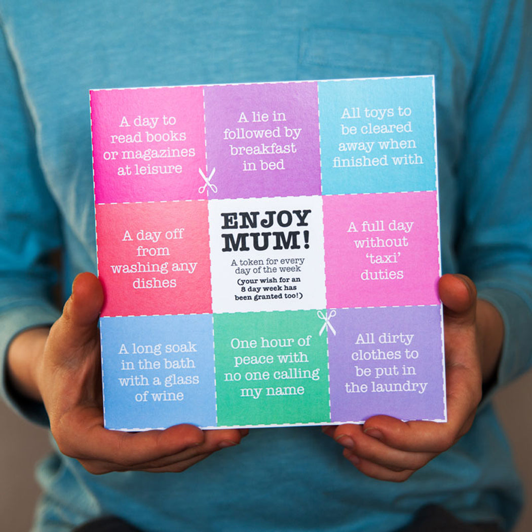 Mums Tokens Card